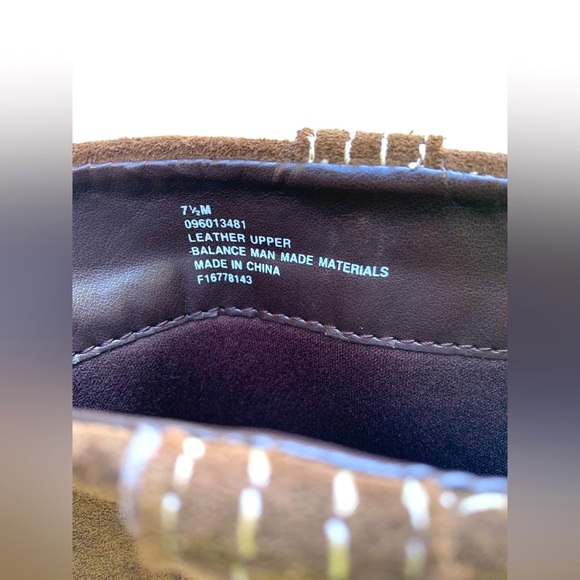 Suede Leather Slouchy Western Style Boots Size 7.5 NWOT - Picture 9 of 10